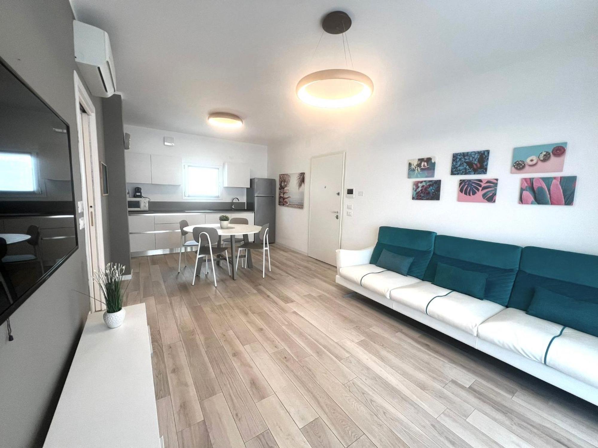 Sun Beach Residence Con Piscina - Piazza Brescia - Adria Holiday Jesolo - Family Apartments Phòng bức ảnh